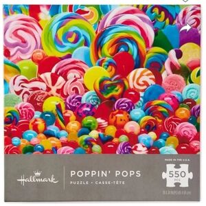 Hallmark Poppin' Pops Puzzle - Colorful Candy Design